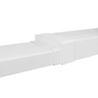 Kép 5/5 - PLA átalakító idom négyszögletes cső átmenetéhez 204x60 mm / 220x90 mm