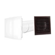 Kép 1/9 - Fürdőszoba ventilátor időzítővel és páraérzékelővel, külső ráccsal, szett oldalfalra 100 mm