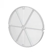 Kép 1/2 - Műanyag fóliás visszacsapó szelep ventilátorokhoz Ø 100 mm