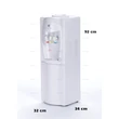 Kép 4/4 - V208 fehér ELEKTROMOS 3 csapos vízgép 