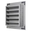 Kép 3/4 - Alumínium szellőzőrács fix zsaluval GRW 200x200 mm 