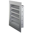 Kép 4/4 - Alumínium szellőzőrács fix zsaluval GRW 200x200 mm 