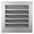Kép 1/4 - Alumínium szellőzőrács fix zsaluval GRW 200x200 mm 