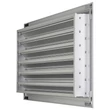 Kép 5/5 - Alumínium szellőzőrács fix zsaluval GRW 500x300 mm