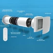 Kép 3/6 - HOLTOP/AIRWOODS AV-TTW6-W egyhelyiséges hővisszanyerős szellőztető automata zsaluval, WiFi csatlakozással