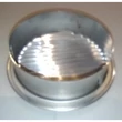 Kép 3/4 - Fém szellőzőrács rovarhálóval 125 mm