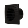 Kép 2/5 - Fürdőszoba ventilátor Dalap Dark 100 mm visszacsapó szeleppel 