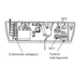 Kép 6/6 - Vents BU-1-60 Vezérlő elektronika, pára, mozgás, fény, időzítővel, húzó kapcsolóval
