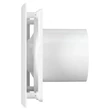 Kép 4/8 - Fürdőszoba ventilátor időzítővel és páraérzékelővel, külső ráccsal, szett oldalfalra 100 mm