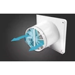 Kép 3/4 - PILLANGÓSZELEP 125 mm fürdőszobai ventilátorhoz