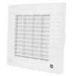 Kép 1/7 - Csendes fürdőszoba ventilátor automata zsaluval, időzítővel és páraérzékelővel Ø 100 mm
