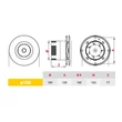 Kép 4/4 - Fürdőszoba ventilátor Orbit 100 mm 12 V DC