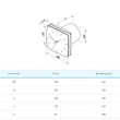 Kép 3/3 - fürdőszoba ventilátor órával