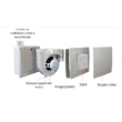 Kép 2/7 -  AERAULIQA QXD-80 - WC csésze elszívásához fürdőszoba ventilator