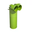 Kép 1/3 - Ubbink AIR Szelepfogadó + hosszúcsonk DN125 - 75x2