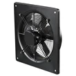 Kép 2/6 - Ipari fali ventilátor RAB TURBO 300, gravitációs zsaluval, szett