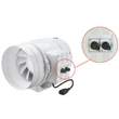 Kép 3/6 - Csőventilátor Dalap AP 125 T termosztáttal 
