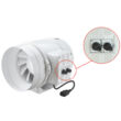 Csőventilátor Dalap AP 125 T termosztáttal