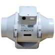 Kép 2/5 - Műanyag axiális csőventilátor fordulatszám szabályozóval Ø 100 mm
