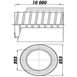Kép 3/3 - Flexibilis csővezeték szigeteléssel 200mm/10m