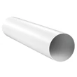 Kép 1/3 - Merev PVC szellőző cső O150mm/1,5m