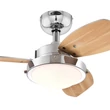 Kép 2/7 - Mennyezeti ventilátor Westinghouse Wenque Ø 76 cm, bükk, wenge