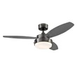 Kép 4/9 - Westinghouse Alloy mennyezeti ventilátor - fekete, grafit