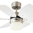 Kép 2/8 - Mennyezeti ventilátor Westinghouse Flora Royale fehér, ezüst