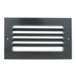 Kép 1/5 - fém szellőzőrács szabályozható zsaluval 250x100 mm, szürke