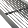 Kép 4/6 - szellőzőrács szabályozható zsaluval 600x300 mm, szürke