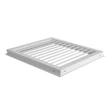 Kép 2/3 - Műanyag szellőzőrács fix zsaluval GPU 214x214 MM