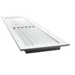 Kép 2/5 - Alumínium szellőzőrács fix zsaluval 600x150 mm