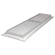 Kép 3/5 - Alumínium szellőzőrács fix zsaluval 900x500 mm