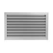 Kép 1/2 - Alumínium szellőzőrács fix zsaluval GRW 300x150 mm