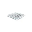 Kép 3/8 - Alumínium szellőzőrács fix zsaluval 100 X 100 mm