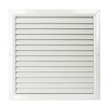 Kép 1/8 - Alumínium szellőzőrács fix zsaluval 100 X 100 mm