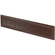 Kép 1/3 - Műanyag szellőzőrács rovarhálóval 110x460