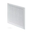 Kép 2/4 - Műanyag szellőzőrács rovarhálóval 250x250 mm