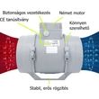 Kép 3/5 - BLAUBERG TURBO 200 Csőventilátor