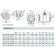 Kép 5/6 - Csendes csőventilátor Cata Duct in-line / SMT 100