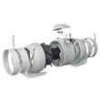 Kép 6/8 - CECYL 150/160 csőventilátor kétsebességes motorral Ø 150/160 mm