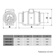 Kép 7/7 - Dalap CECYL 315 csőventilátor kétsebességes motorral, Ø 315 mm
