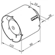 Kép 3/7 - Dalap 125 SD csőventilátor, emelt teljesítményel