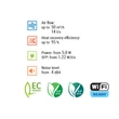 Kép 7/8 - VENTO EXPERT A50-1 W V.3 egy helyiséges WI-FI-s hővisszanyerő