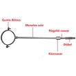 Kép 4/4 - Gumis bilincs légtechnikai csővezetékhez Ø 125 mm