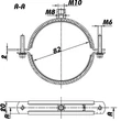 Kép 3/4 - Gumis bilincs légtechnikai csővezetékhez Ø 80 mm