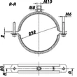 Kép 3/4 - Gumis bilincs légtechnikai csővezetékhez O 250 mm