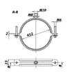 Kép 3/4 - Gumis bilincs légtechnikai csővezetékhez Ø 450 mm