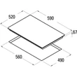 Kép 6/9 - Cata - MDS8007X/2 Beépíthető szett + Ajándék Pizzasütő szett! 
