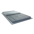 Kép 3/5 - Szellőzőrács fix ráccsal minőségi préselt alumíniumból  700x400 mm, szürke